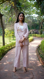 LIGHT PINK DOG/CAT BLAZER | Linen Bloom