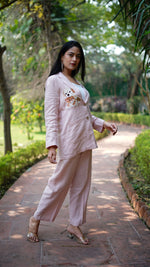 LIGHT PINK DOG/CAT BLAZER | Linen Bloom