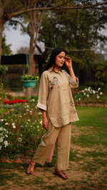 LIGHT SAGE BIG SHIRT | Linen Bloom