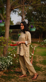 LIGHT SAGE BIG SHIRT | Linen Bloom
