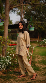 LIGHT SAGE BIG SHIRT | Linen Bloom
