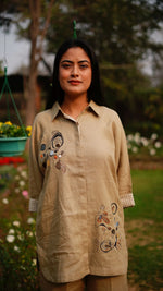 LIGHT SAGE BIG SHIRT | Linen Bloom