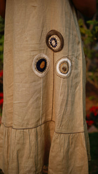 LIGHT SAGE SLEEVELESS DRESS | Linen Bloom