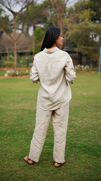 BEIGE DOG/CAT SHIRT | Linen Bloom