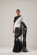 MJ ombre floral saree | ATBW