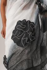 MJ ombre floral saree | ATBW