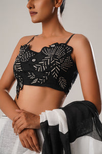 MJ ombre check saree | ATBW