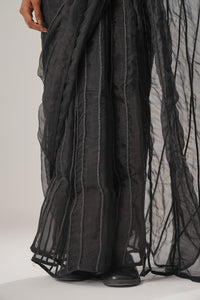 MJ Black dori saree | ATBW
