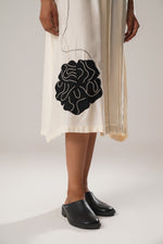 MJ Pleated dress (White) | ATBW