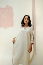 Star Antifit Kurta + Pants - White | Prahnaaya