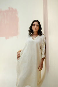 Star Antifit Kurta + Pants - White | Prahnaaya