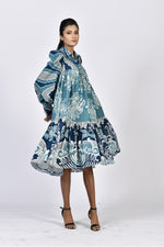 Short tiered dress | Soham Earth