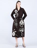 Choco Long Dress | Linen Bloom