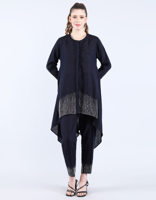 Navy Tube light set | Linen Bloom