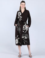 Choco Long Dress | Linen Bloom