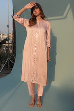 Saba  Pink Kurta Set with Pant | Prahnaaya