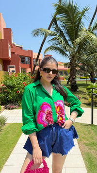 Gardenia Shirt | Puja Agarwal