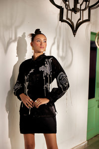 Fringe Finesse Black | Puja Agarwal