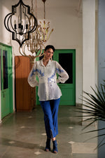 Fringe Finesse White | Puja Agarwal