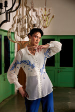 Fringe Finesse White | Puja Agarwal