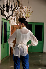 Fringe Finesse White | Puja Agarwal