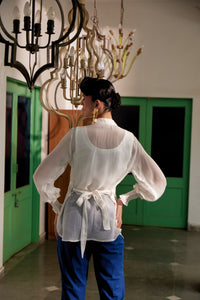 Fringe Finesse White | Puja Agarwal