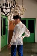Fringe Finesse White | Puja Agarwal