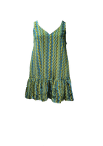 BLUE/LIRIL SHORT SUMMER DRESS IN AURA | CUIN