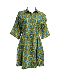 BLUE HEAVEN DRESS IN FRACTALICA | CUIN