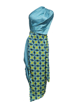 BLUE SORENTO KAFTAN IN FRACTALICA | CUIN
