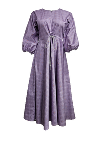 LILAC MEADOW DRESS IN NEBULA | CUIN