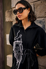 Midnight Shirt dress | Puja Agarwal