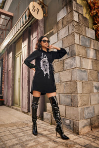Midnight Shirt dress | Puja Agarwal