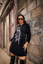 Midnight Shirt dress | Puja Agarwal