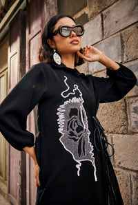 Midnight Shirt dress | Puja Agarwal
