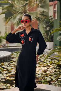Radiant Noir Dress | Puja Agarwal