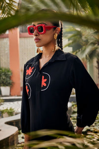 Radiant Noir Dress | Puja Agarwal