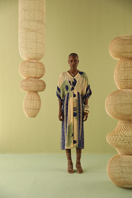 Tranquil Kimono Kaftan | Khushbu Rathod