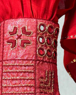 Neera Red Co-ord Set | AMBR