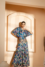 Wrap Style Blouse with Sharara Pants | Akanksha Mago