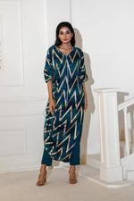 Abstract Kurta with Pants | Akanksha Mago