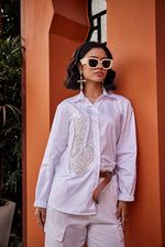 The Ivory Whisper White Shirt | Puja Agarwal