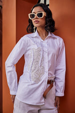 The Ivory Whisper White Shirt | Puja Agarwal