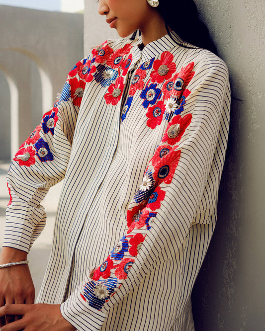 Chloe kimono shirt | Pooja Rajgarhia Gupta