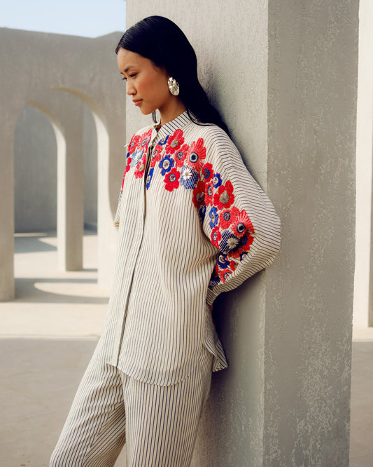 Chloe kimono shirt | Pooja Rajgarhia Gupta