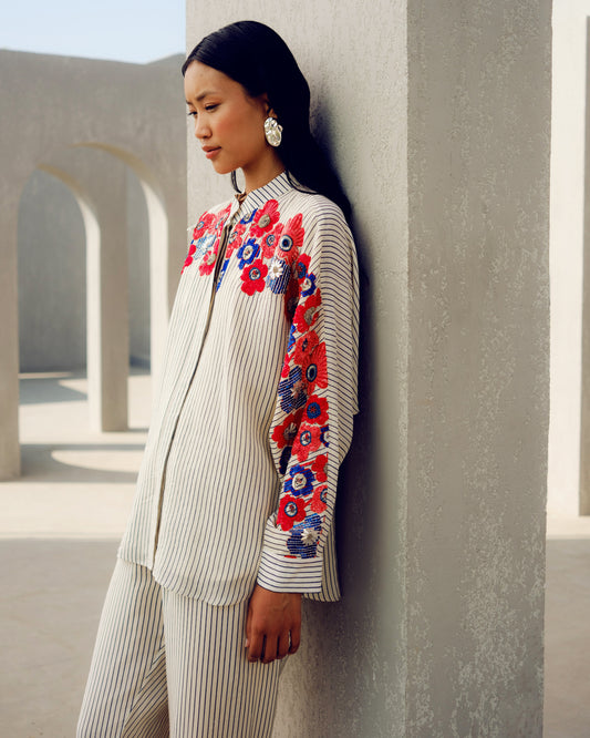 Chloe kimono shirt | Pooja Rajgarhia Gupta