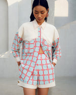 White illusion shirt | Pooja Rajgarhia Gupta