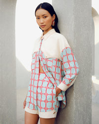 White illusion shirt | Pooja Rajgarhia Gupta