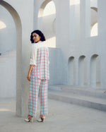 White illusion lace shirt | Pooja Rajgarhia Gupta