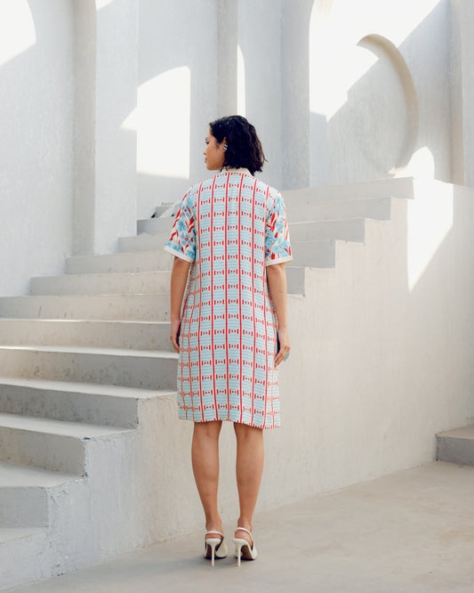 White illusion dress | Pooja Rajgarhia Gupta